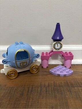Cinderella’s coach and castle Lego Duplo incomplete set #6153